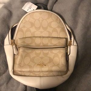 Coach mini-backpack, never used, tag still on